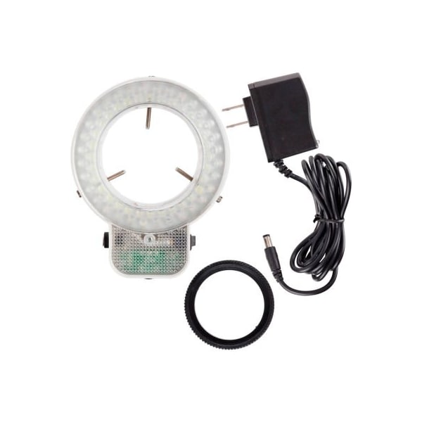 AmScope LED-64S 64-LED Microscope Ring Light with Dimmer
